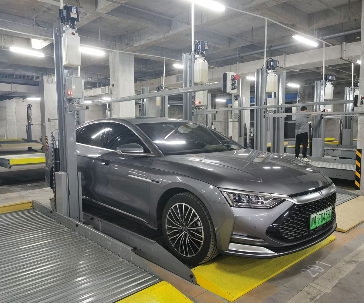二柱簡(jiǎn)易升降式立體停車(chē)設(shè)備